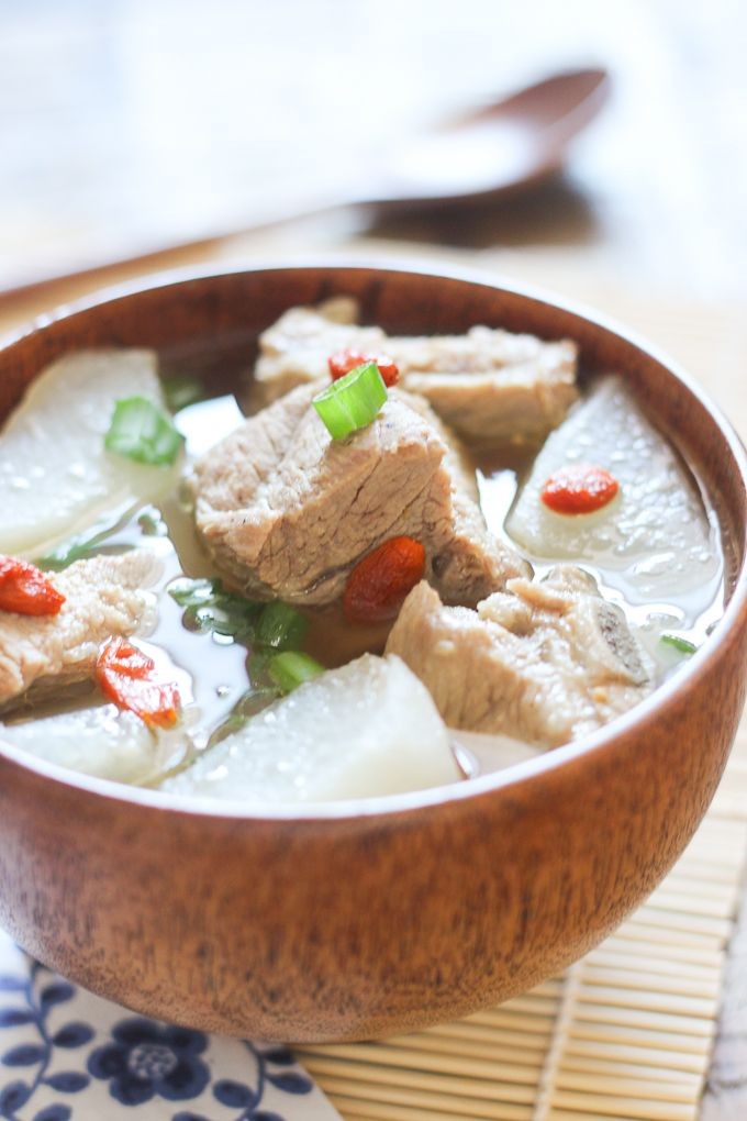 Healing Chicken Soup with Ginger and Goji