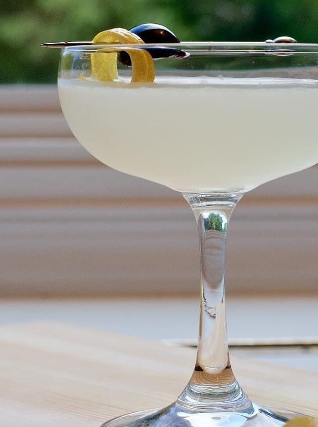 Elderflower Aviation Gin Twist Cocktail