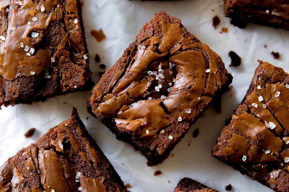 Decadent Nutella Chocolate Brownie Treats