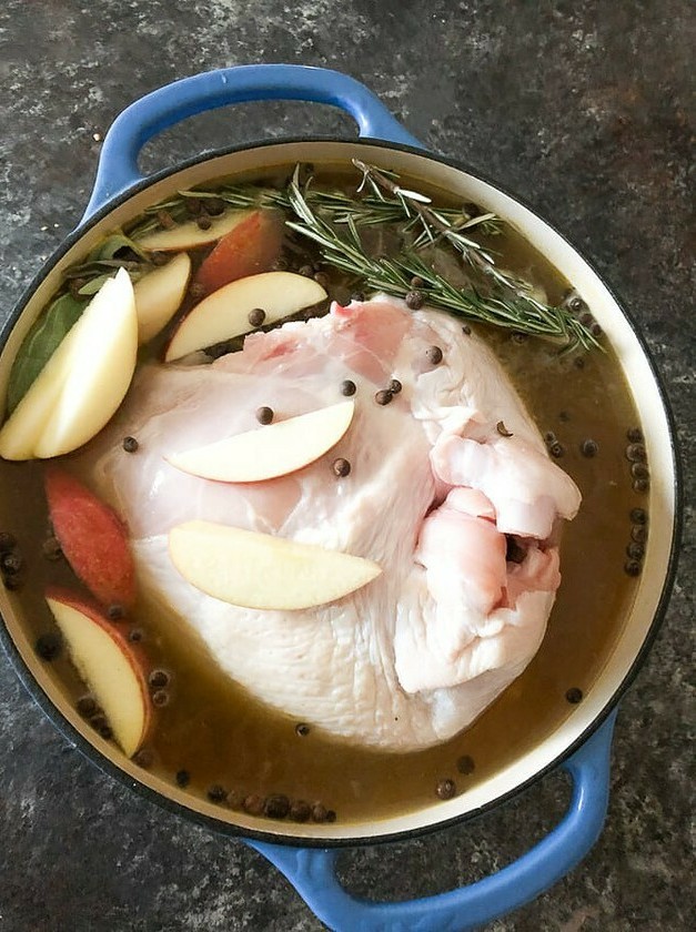 Simple Brine Recipe for Moist Turkeys