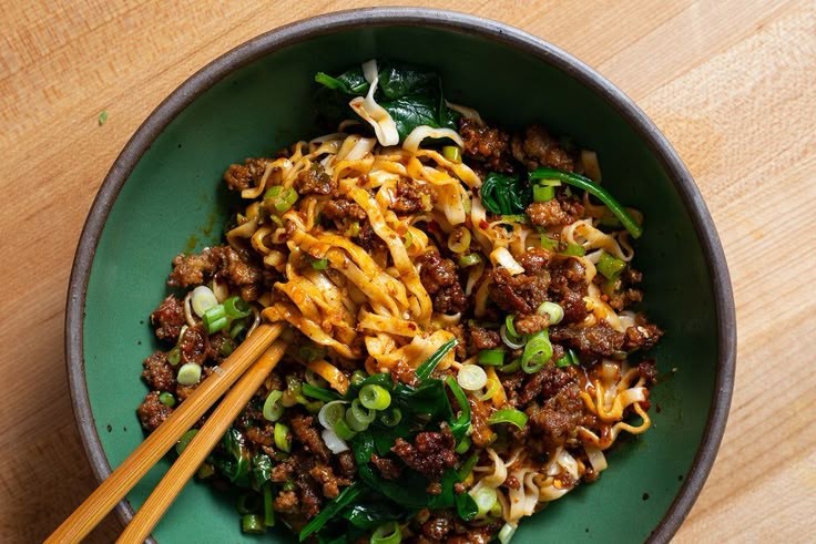 Spicy Chili Pork Noodle Delight