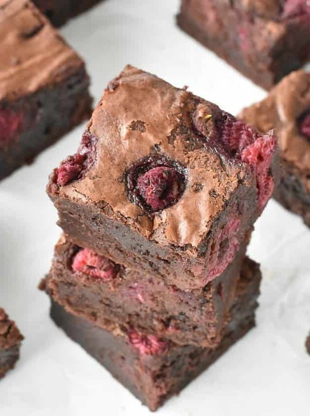 Rich Raspberry Chocolate Squares