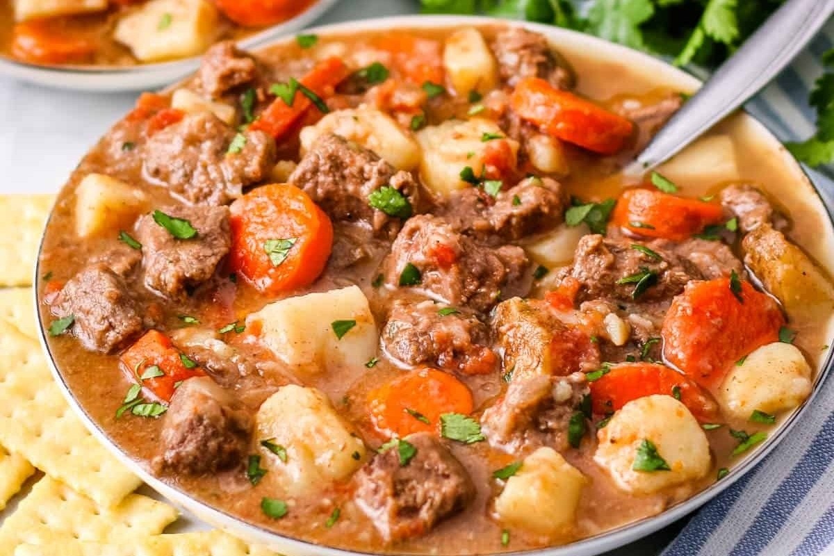 Slow Cooked Deer Stew Delight