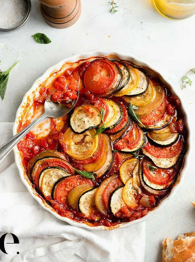 Ratatouille Revamp with Colorful Layers