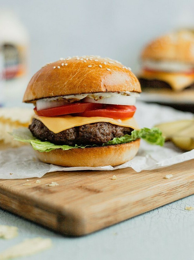 Venison Burgers with Hearty Flair