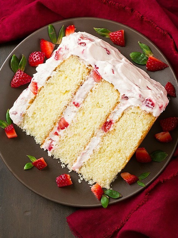 Strawberry Vanilla Dream Cake