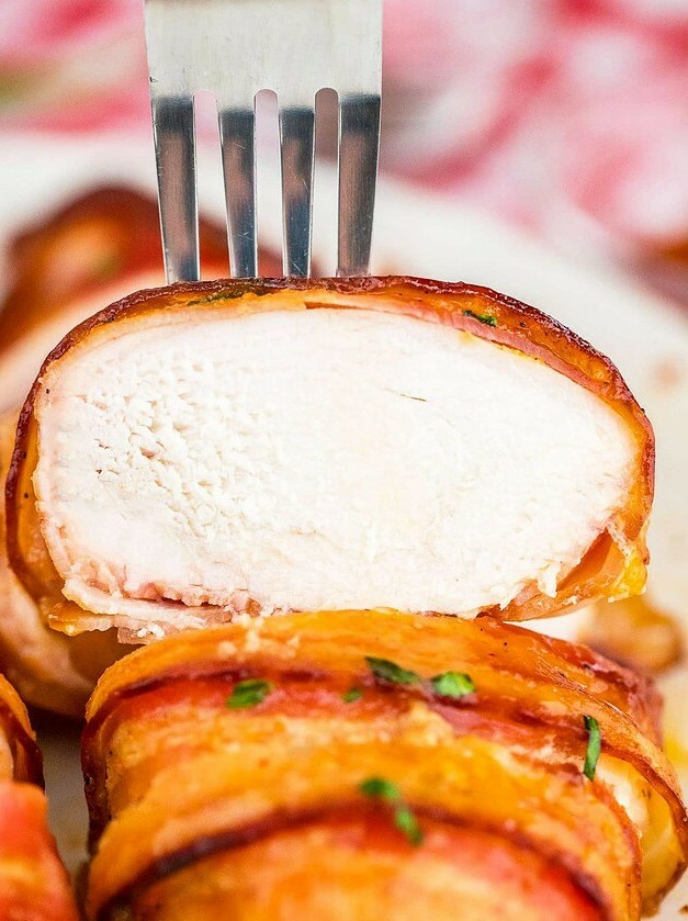 Sweet & Savory Bacon Chicken Delight