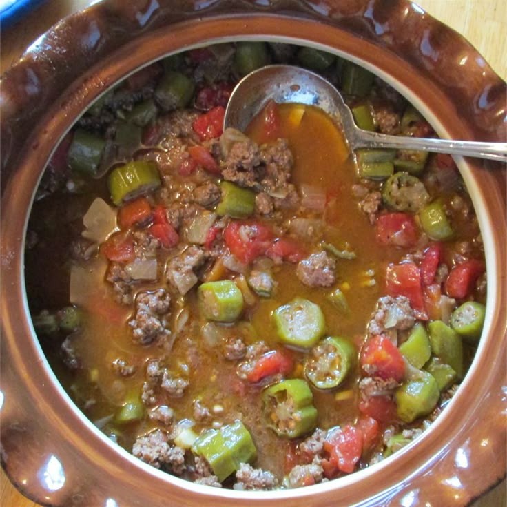 Middle Eastern Beef Okra Stew Delight
