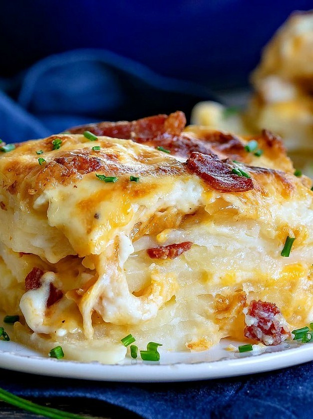 Loaded Scalloped Potatoes