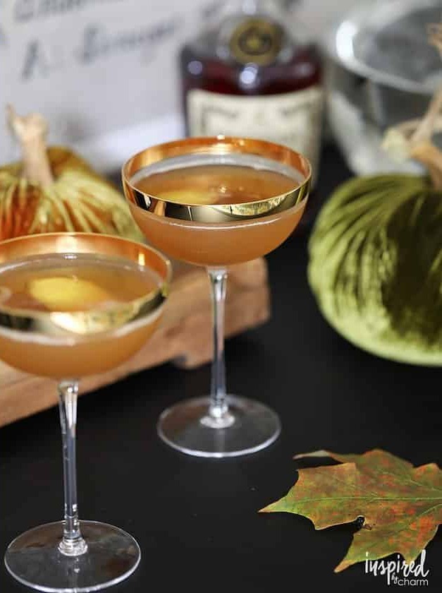 Autumn Twist on the Classic Sidecar