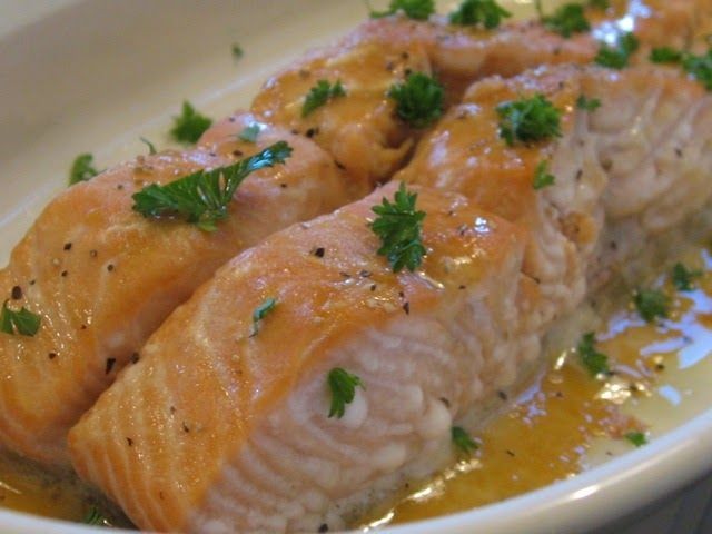 Honey Mustard Baked Coho Salmon Delight