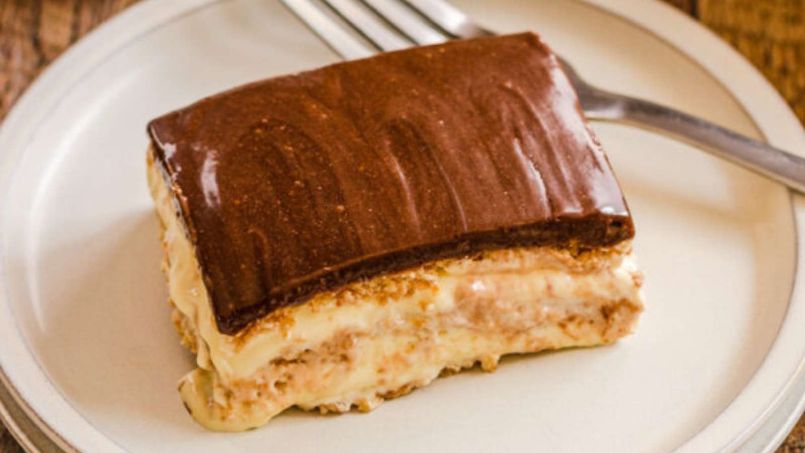 Classic Chocolate Eclair Dessert Delight
