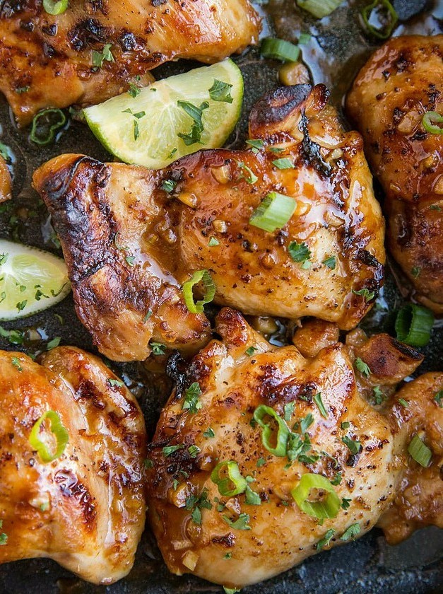 Sweet & Savory Asian Chicken Thighs