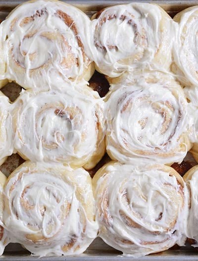 Yukon Gold Cinnamon Rolls with Perfect Icing