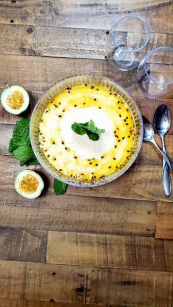 Easy Blender Passion Fruit Dessert