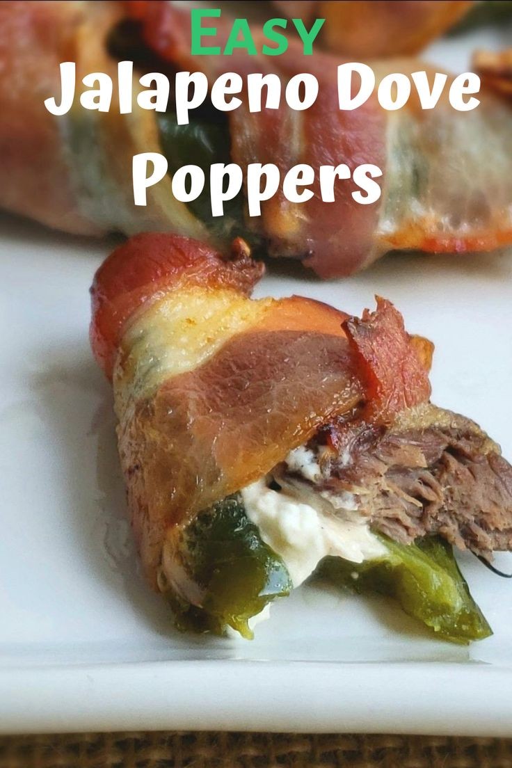 Bacon-Wrapped Jalapeno Dove Bites Recipe