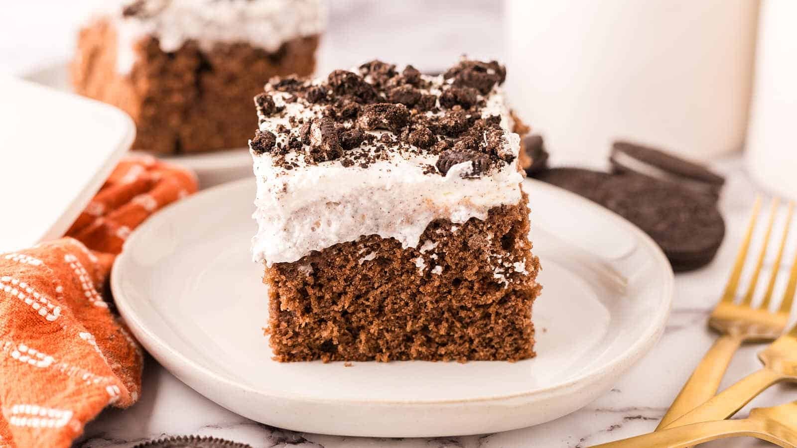 Oreo Chocolate Layered Sheet Delight