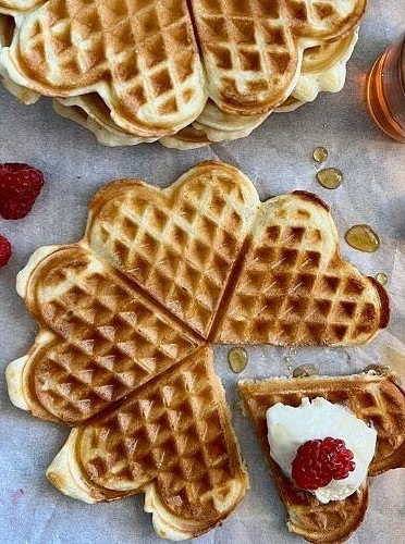 Discard Sourdough Waffle Recipe