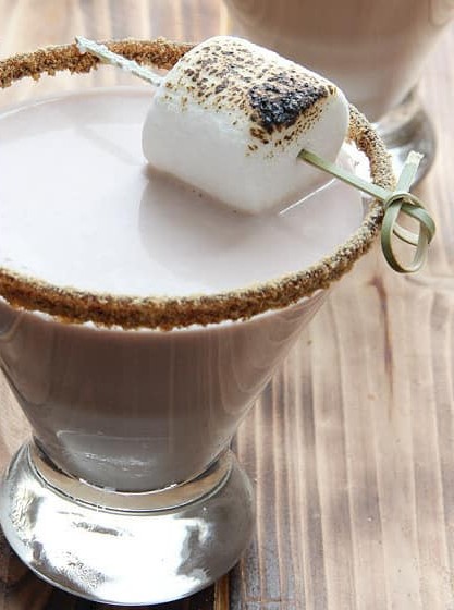 Marshmallow Mousse Martini Delight