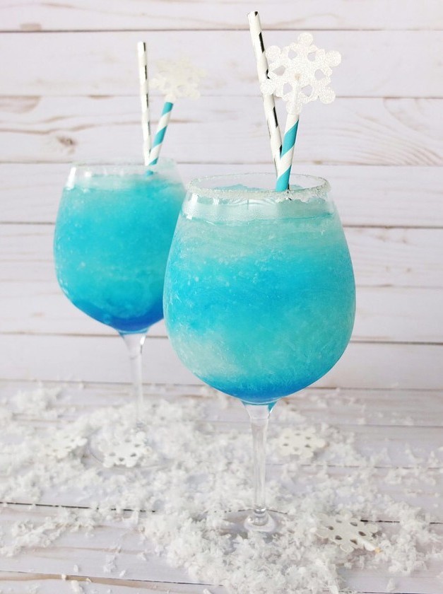 Frozen Blue Margarita Bliss