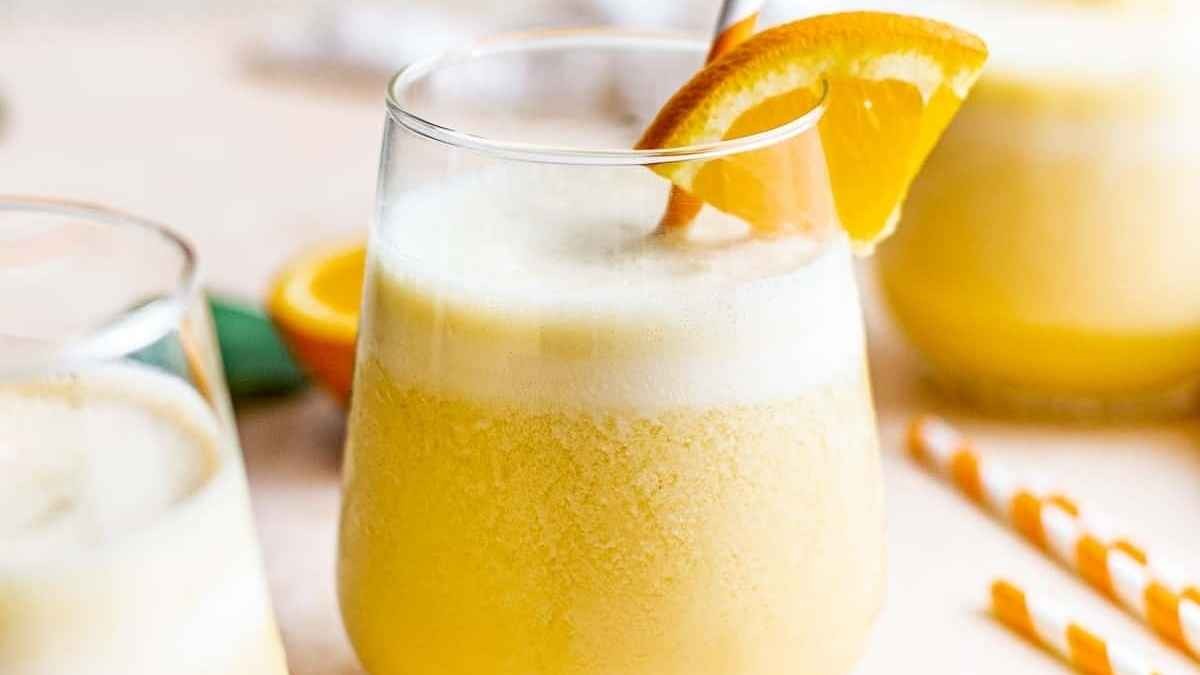Homemade Orange Julius Drink Recipe