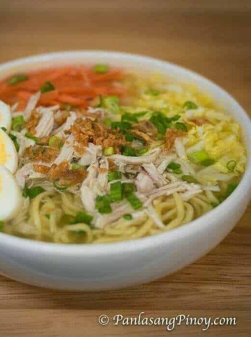 Filipino-Style Chicken Noodle Soup