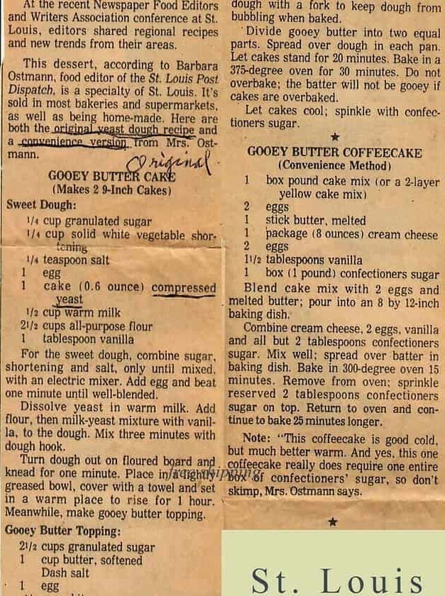 Sweet Gooey Delight from St. Louis