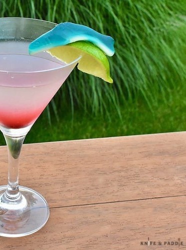 Shark Week Frenzy in a Glass