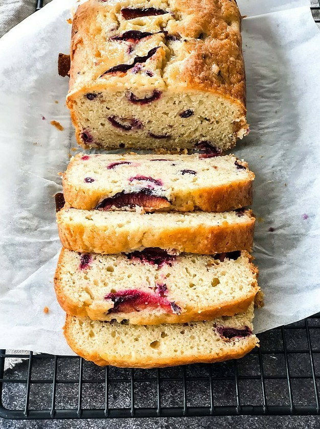 Sweet & Tangy Plum Bread Recipe