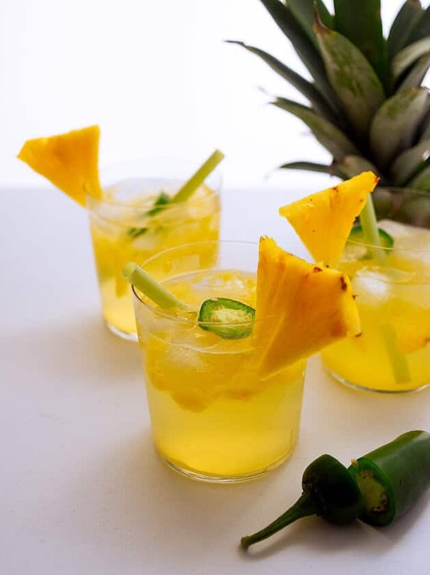 Jalapeno Sparkler with Pineapple Zing