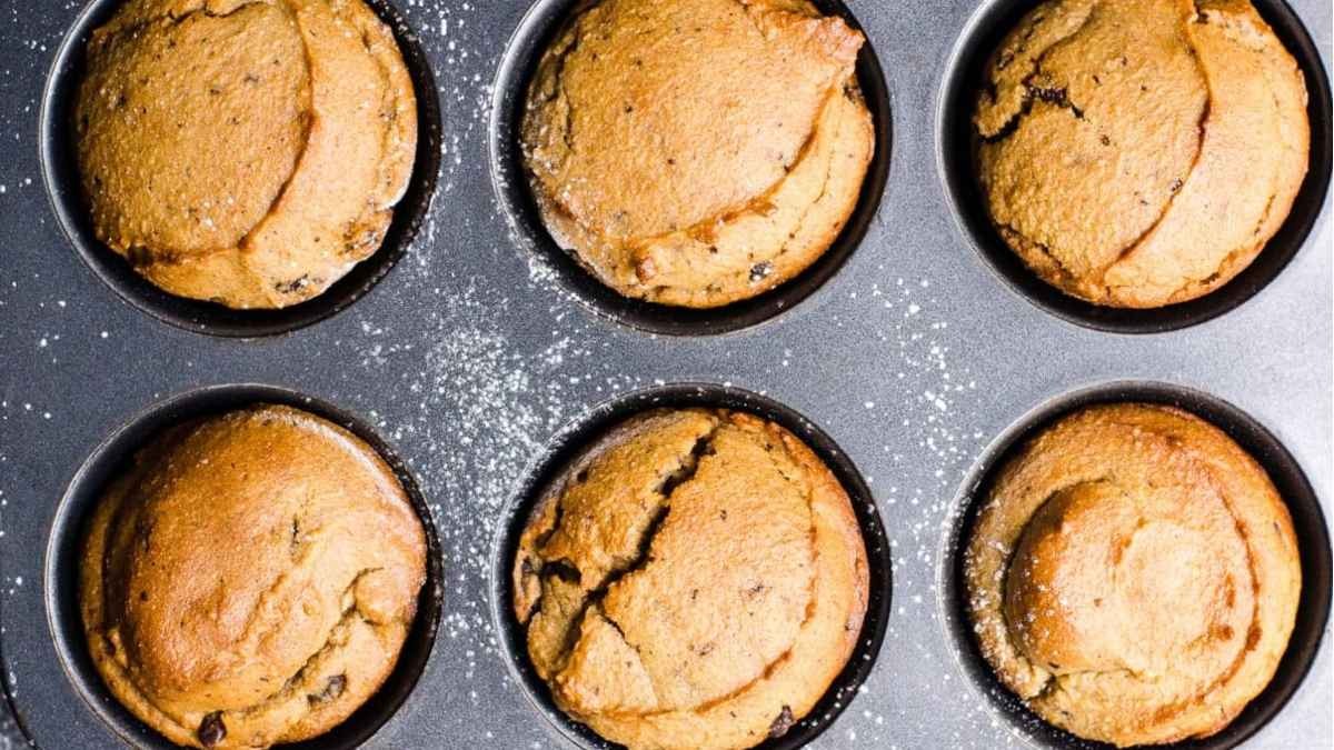 Blender Banana Muffins Made with Almond Flour