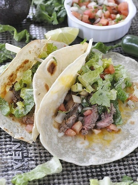 Grilled Steak Tacos ala Costa Vida