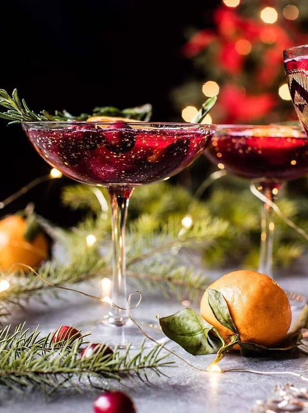 Festive Cranberry Sparkler with a Twist