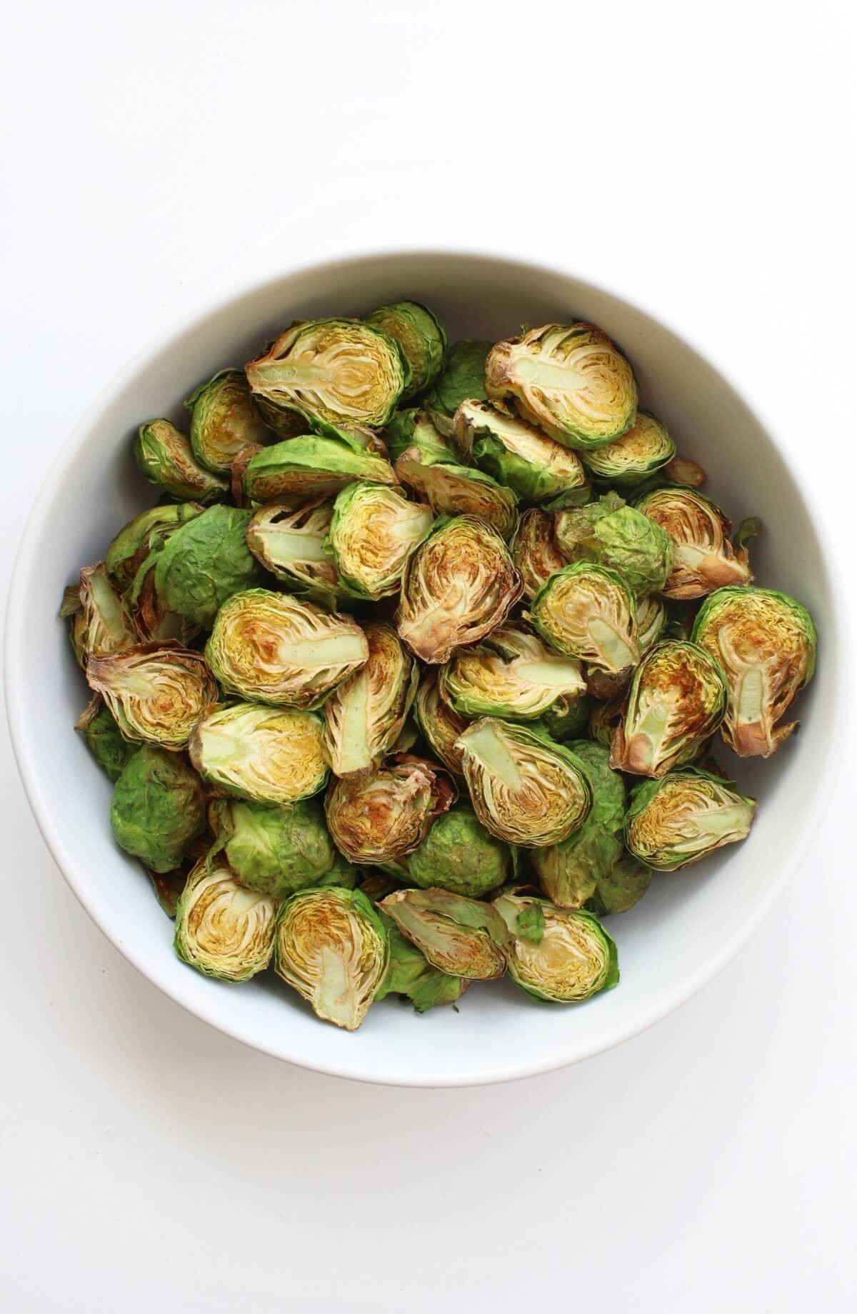 Crispy Air-Fried Brussels Sprouts Delight