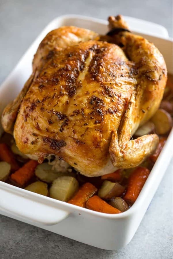 Homemade Roasted Chicken Perfection