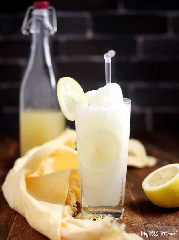 Sugar Free Lemonade Slushie Refreshment
