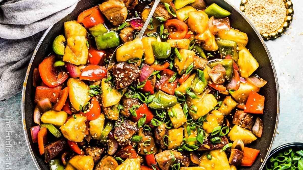 Quick Pineapple Pork Stir Fry Delight