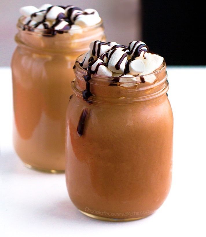 Chocolatey Vegan Morning Treats in a Glass