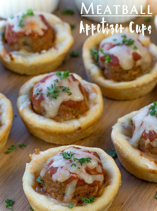 Cheesy Meatball Mini Bites