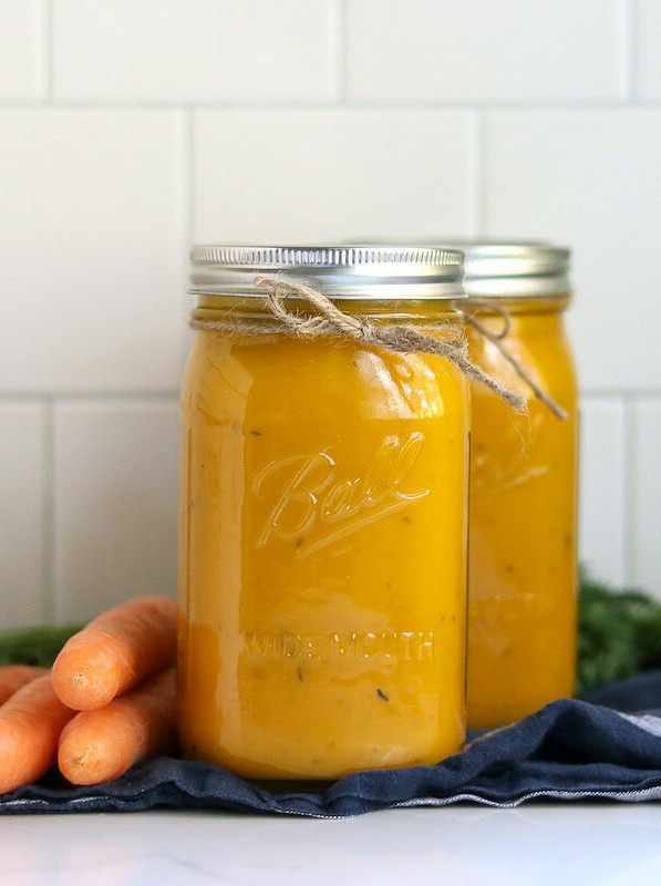 Easy Carrot Soup Canning Recipe