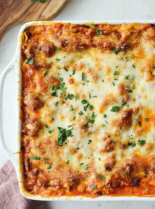 Turkey Sausage Mini Lasagna Delight