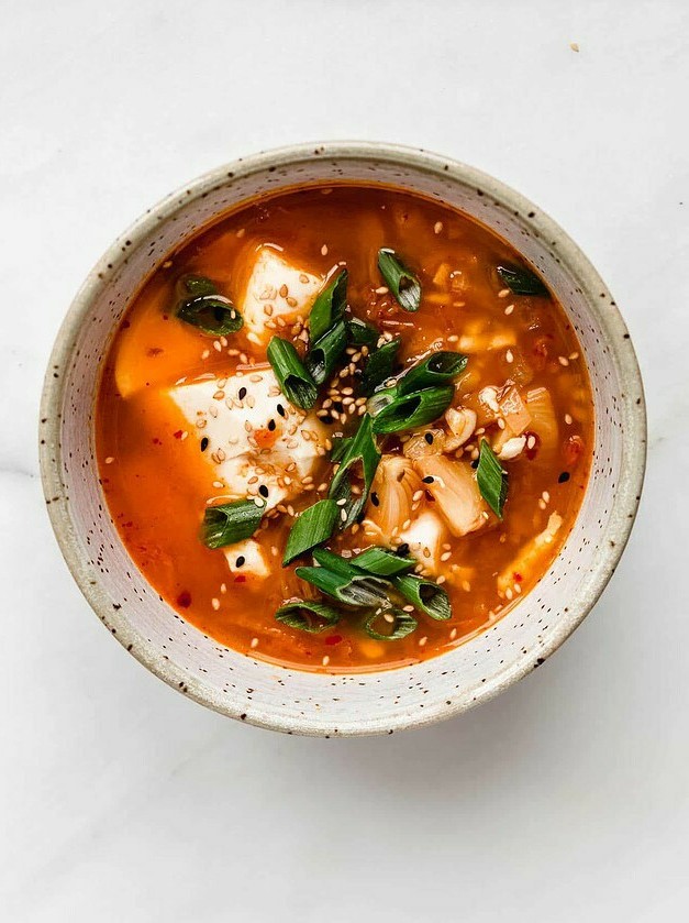 Spicy Kimchi Tofu Stew