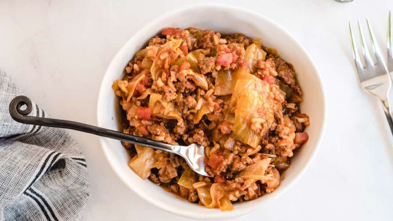 Easy Cabbage Roll Casserole Recipe