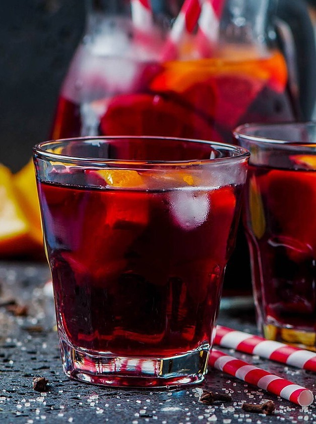 Fruity Red Wine Spritzer Recipe