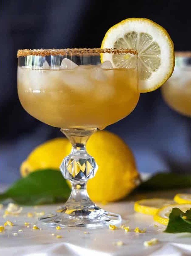 Coconut Citrus Bliss in a Glass