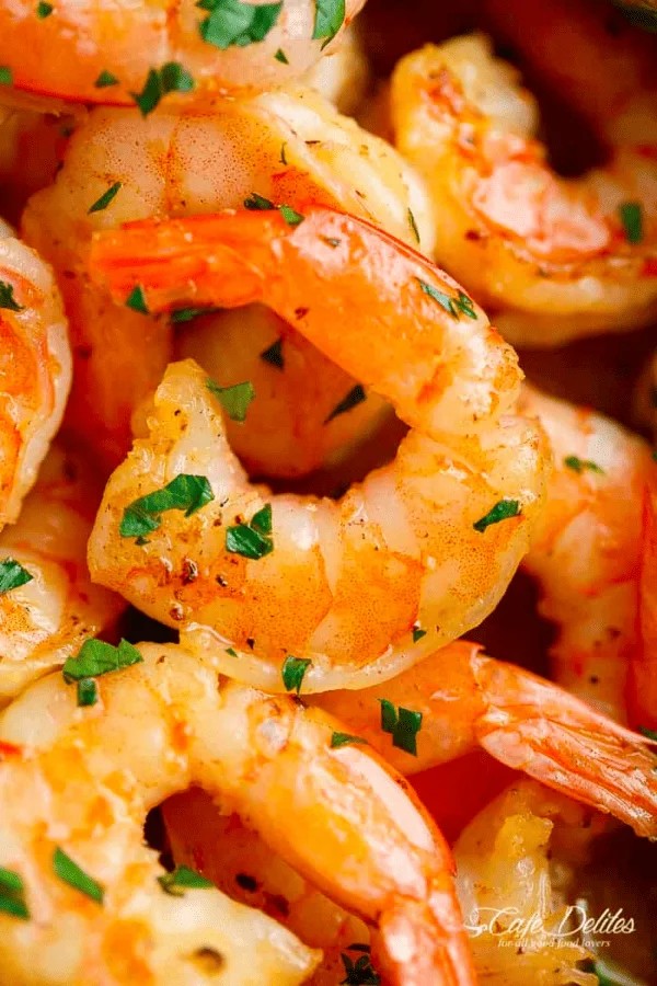 Garlic Butter Shrimp with Lemon Zing