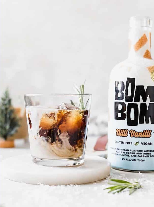 Vanilla Rose Cold Brew Holiday Delight