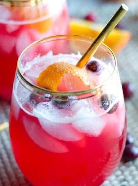 Cranberry Orange Sparkler