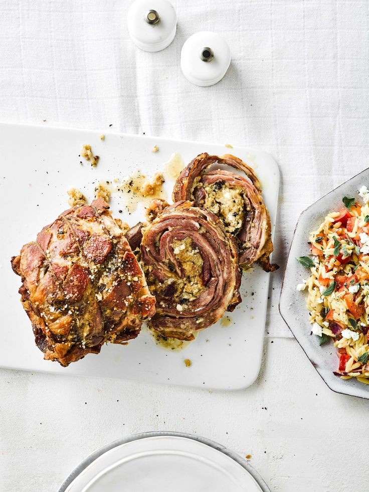 Lamb Breast Stuffed with Feta & Oregano Delight