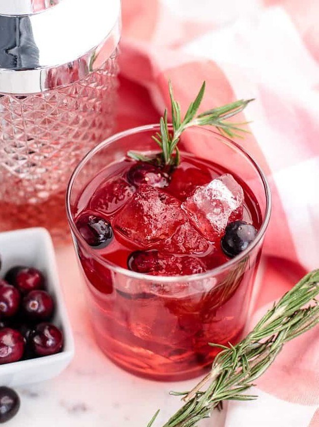 Cranberry Spice Holiday Vodka Punch